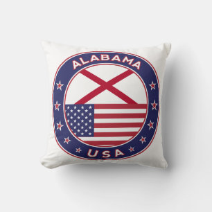 Alabama, USA Staaten, Alabama Kissen