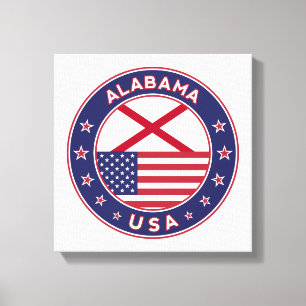 Alabama, USA Staaten, Alabama Leinwanddruck