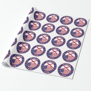 Alabama, USA Staaten, Alabama T - Shirt, Alabama Geschenkpapier