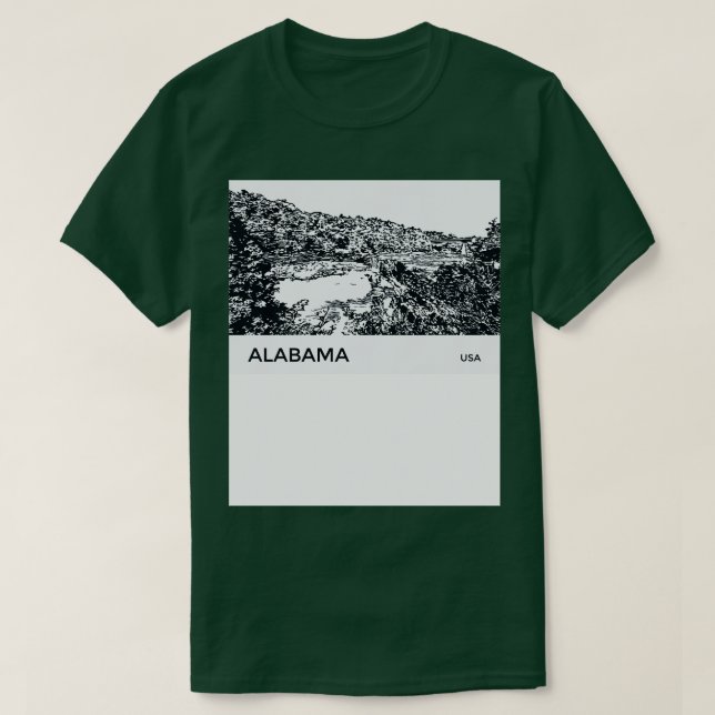 Alabama USA TShirt 3 (Design devant)