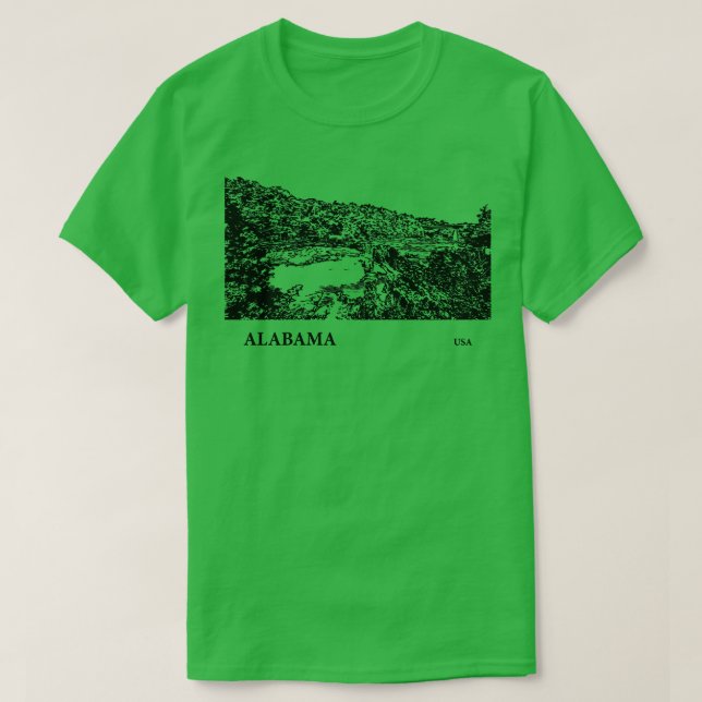 Alabama USA TShirt 6 (Design devant)