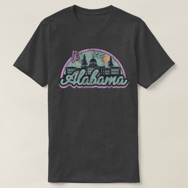 Alabama Vintag Retro T-Shirt (Design vorne)
