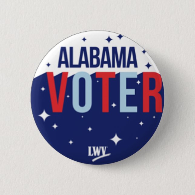 Alabama Voter Button (Vorderseite)