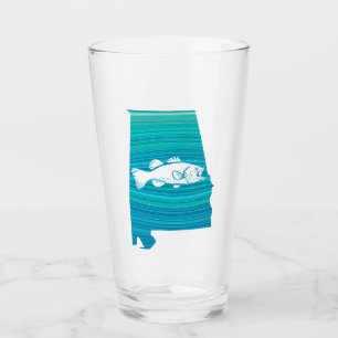 Alabama Wave Fishing Glas