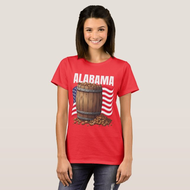 Alabama Women's Dark T-Shirt (Vorne ganz)
