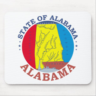 Alabama-Zeichen Mousepad