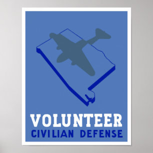 Alabama-Zivilist-Verteidigung -- WPA Poster