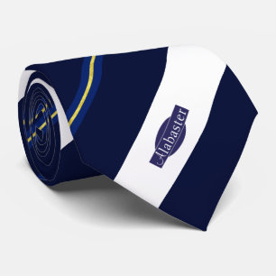 Alabaster (Alabama) Stadtflagge Neck Tie Krawatte