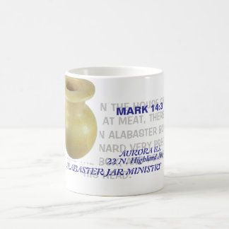 Alabaster-Glas-Tasse Kaffeetasse