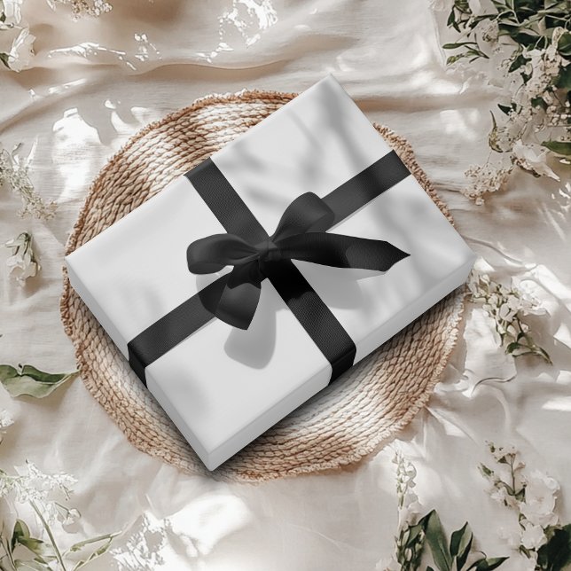 Alabaster Solid Color | Classic | elegant Geschenkpapier (Von Creator hochgeladen)