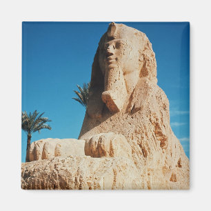 Alabaster-Sphinx, neues Königreich Magnet