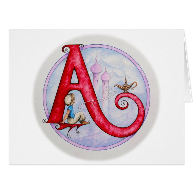 Aladdin, a-Lampe, a-Wunsch (Vorderseite (Horizontal))