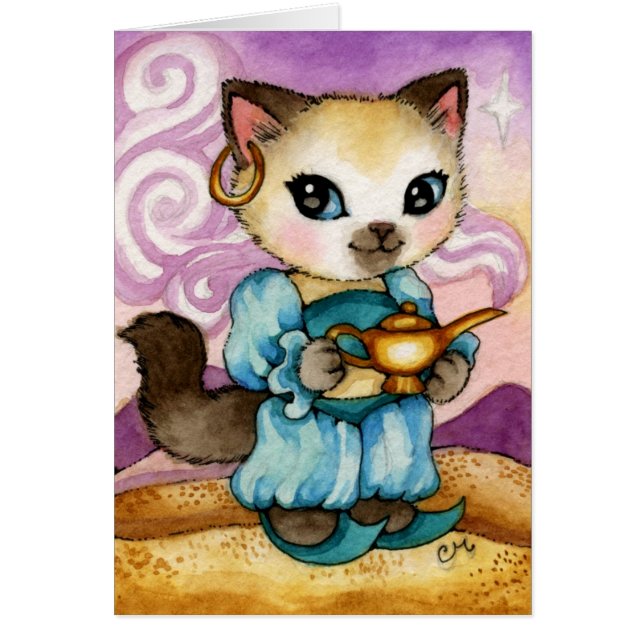 Aladdin die Lampe des Genies Kitty - niedliche (Vorne)