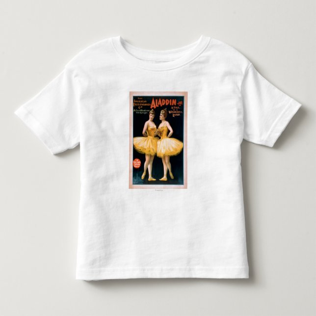 Aladdin jr.-Geschichte eines wunderbaren Kleinkind T-shirt (Vorderseite)