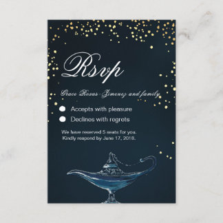 ALADDIN RSVP CARD KARTE