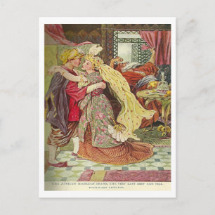 Aladdin und die Wunderlampe Postkarte
