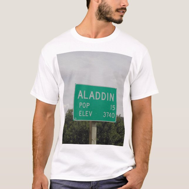 Aladdin, WY T-Shirt (Vorderseite)