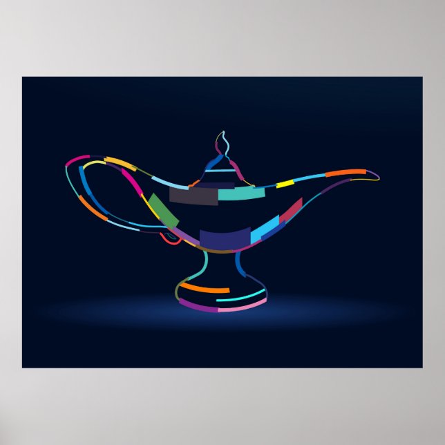 Aladdin-Zauberlampe Poster (Vorne)