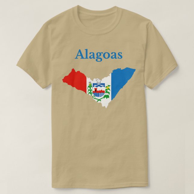 Alagoas Staat Brasilien T-Shirt (Design vorne)