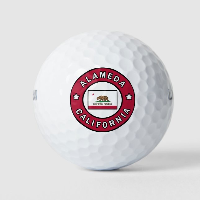 Alameda California Golfball (Vorderseite)