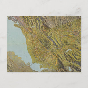 Alameda Landkreis, Kalifornien Postkarte