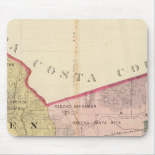 Alameda-Landkreis-Karte Mousepad