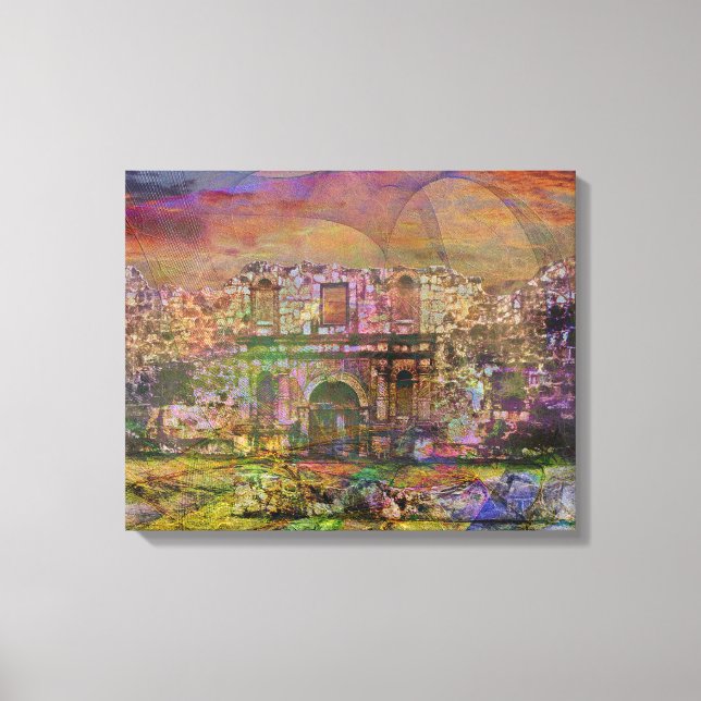 Alamo - Après La Chute - Art De Toile Rectangulair (Recto)