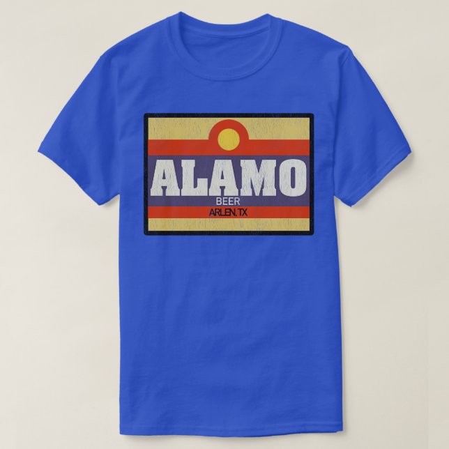 Alamo Beer T-Shirt (Design vorne)