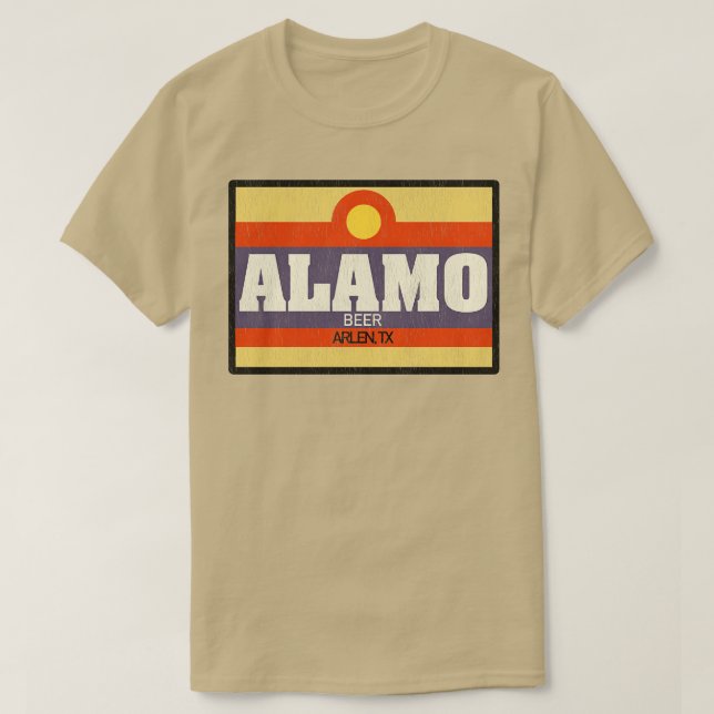 Alamo Beer T-Shirt (Design vorne)
