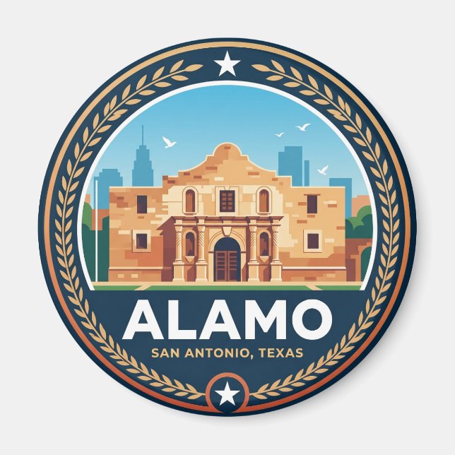 Alamo USA Magnet (Vorne)