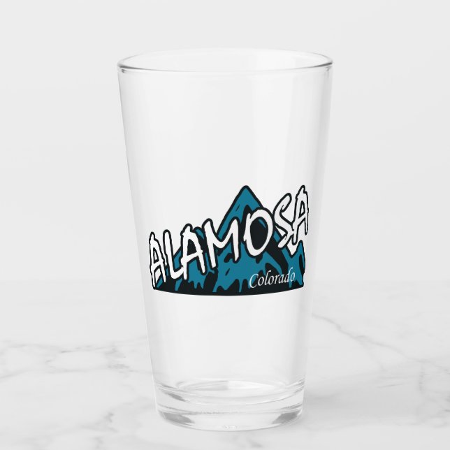 Alamosa Colorado Glas (Vorderseite)