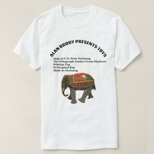 ALAN BRODY PRÄSENTIERT TOYS T-Shirt (Design vorne)