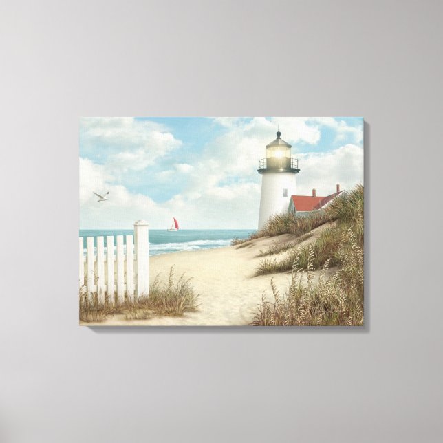 Alan Giana "By the Friedlich Shore" Canvas Print Leinwanddruck (Vorderseite)