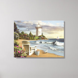 Alan Giana "der perfekte Platz-" Leinwand-Druck Leinwanddruck