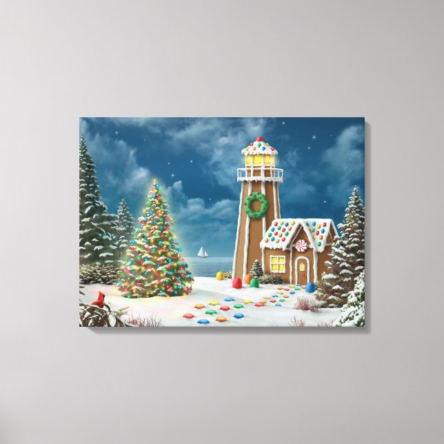 Alan Giana "Gingerbread Light 2" Canvas Print Leinwanddruck (Vorderseite)