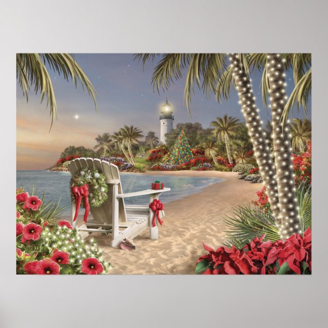 Alan Giana "Island Lights" Poster (Vorne)