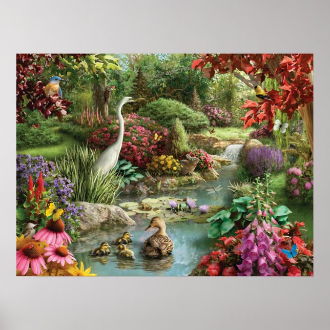 Alan Giana "Nature's Embrace" Poster (Vorne)