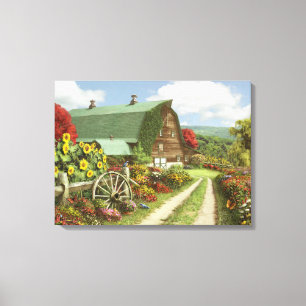 Alan Giana "Ruhe des Tales" Leinwand-Druck Leinwanddruck