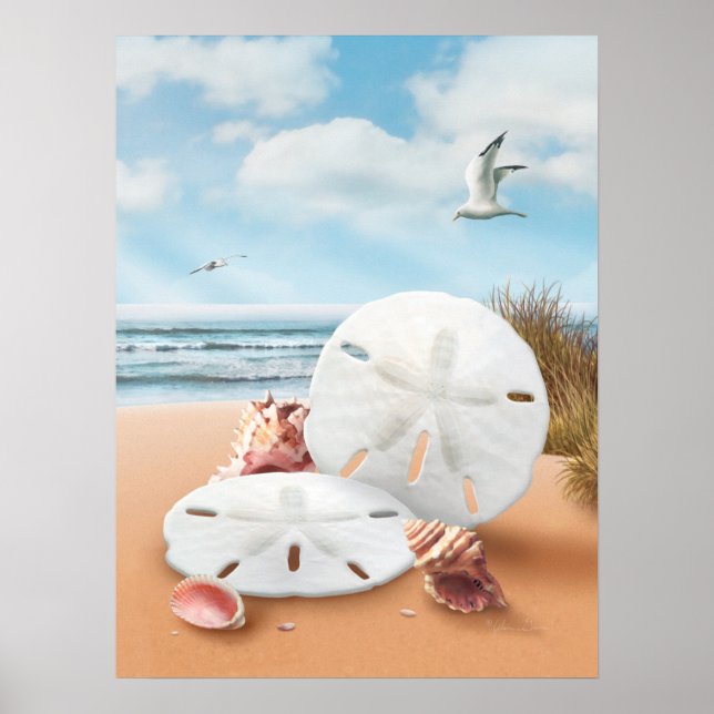 Alan Giana "Sand Dollars" Poster (Vorne)