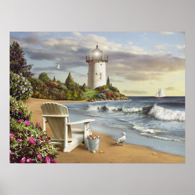 Alan Giana "The Perfect Place" Poster (Vorne)