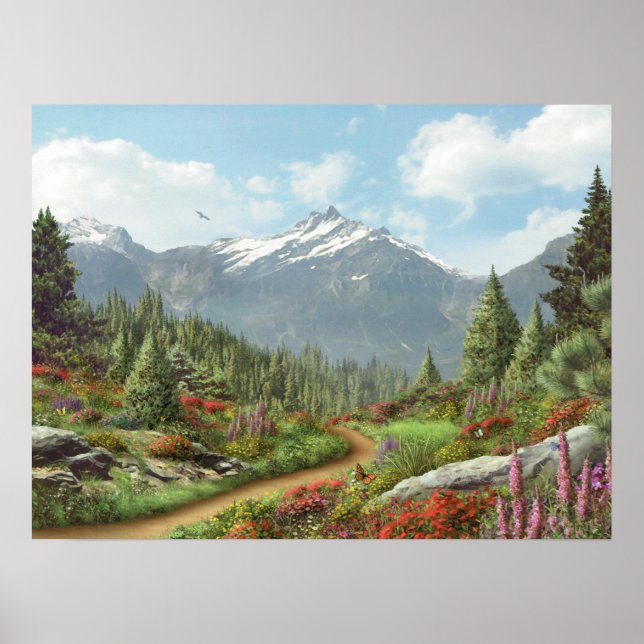 Alan Giana "To the Mountain" Poster (Vorne)