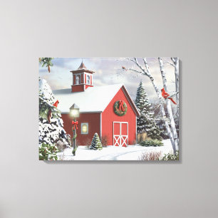 Alan Giana "wie Winter" Leinwand-Druck nennt Leinwanddruck