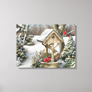 Alan Giana "Winter wünscht" Leinwand-Druck Leinwanddruck