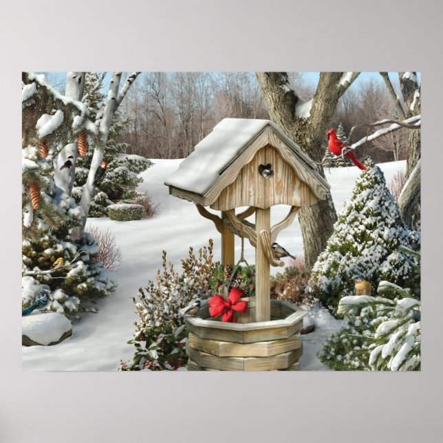 Alan Giana "Winterwünsche" Poster (Vorne)