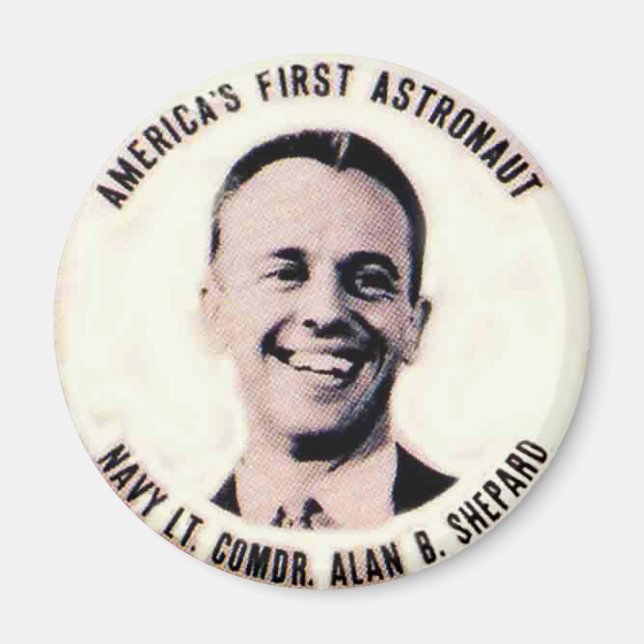 Alan Shepard - Aimant (Devant)