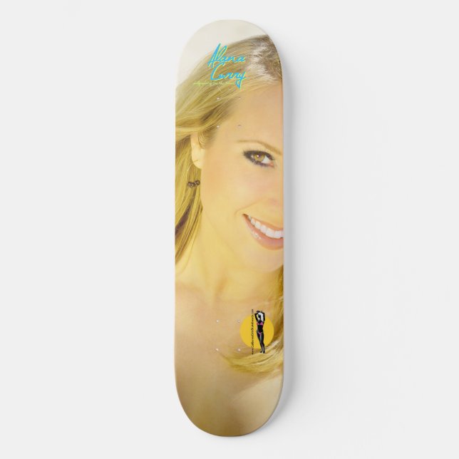 Alana Curry "Ansigt " Skateboard (Vorderseite)