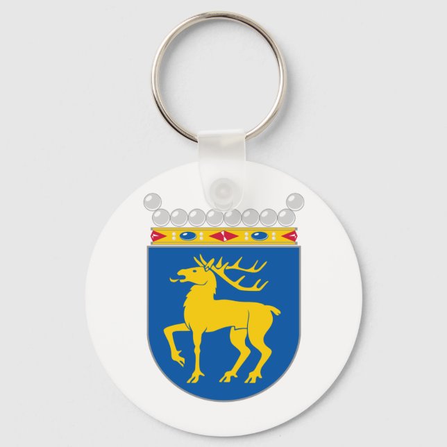 Åland Coat of arm AX Schlüsselanhänger (Vorderseite)