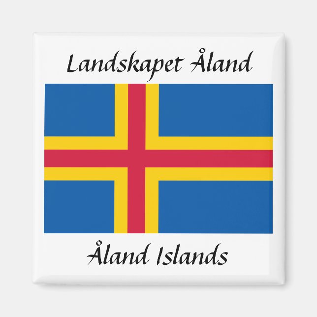 Åland-Inseln Magnet (Vorne)