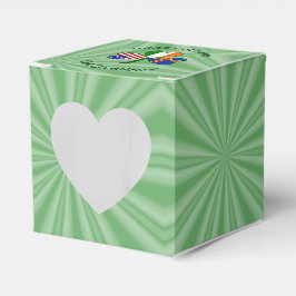 Åland Islands Irland USA Kleeblatt Personalisiert Geschenkschachtel