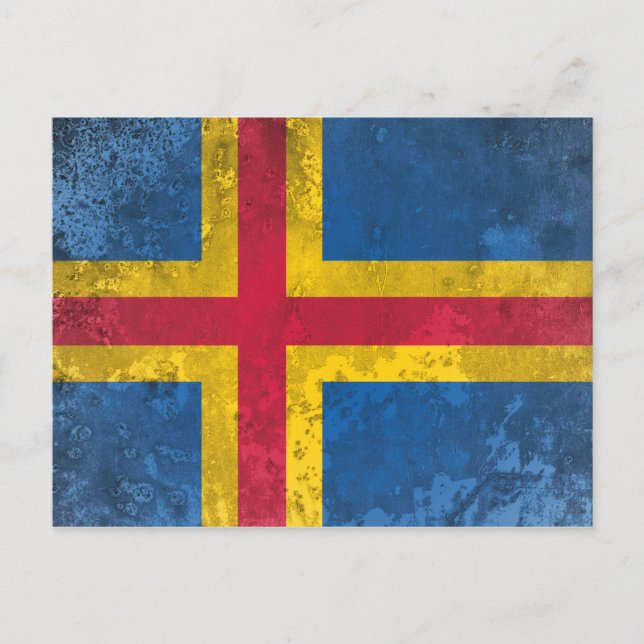 Aland Islands Postkarte (Vorderseite)